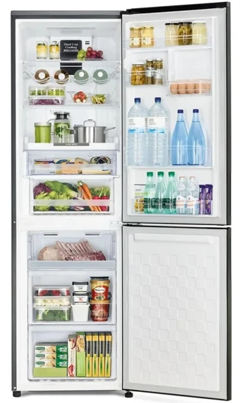 Холодильник Hitachi R-BG410PUC6X XGR 2-хкамерн. серый стекло инвертер Холодильник Hitachi R-BG410PUC6X XGR 2-хкамерн. серый стекло инвертер