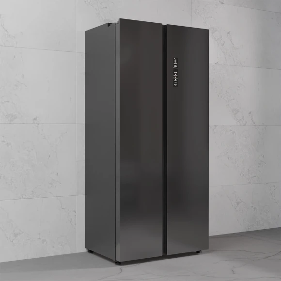 Холодильник Lex LSB525BLID 2-хкамерн. черный инвертер