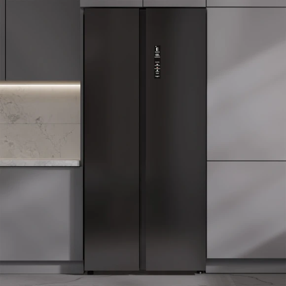 Холодильник Lex LSB525BLID 2-хкамерн. черный инвертер