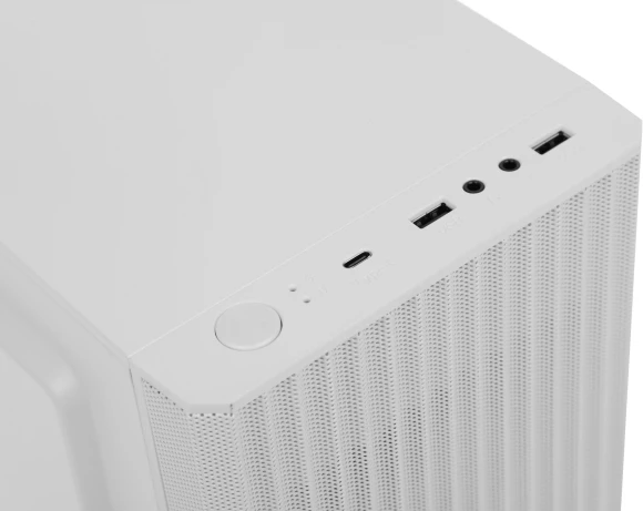 Корпус Formula Air Mesh G1 белый без БП mATX 1x80mm 2xUSB2.0 audio