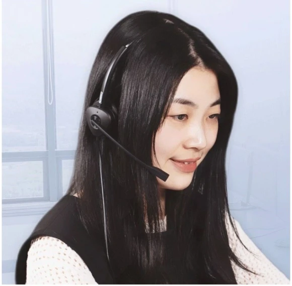 Гарнитура проводная Fanvil HT302-U черный