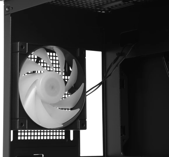 Корпус Deepcool CH360 черный без БП mATX 7x120mm 3x140mm 1xUSB3.0 audio bott PSU