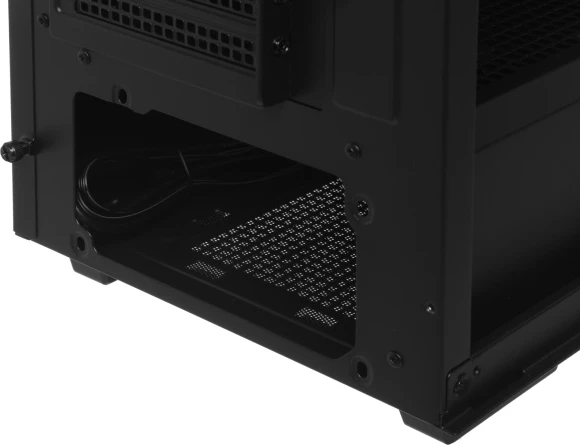 Корпус Deepcool CH360 черный без БП mATX 7x120mm 3x140mm 1xUSB3.0 audio bott PSU