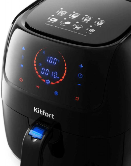 Аэрогриль Kitfort KT-2210 1400Вт черный Аэрогриль Kitfort KT-2210 1400Вт черный
