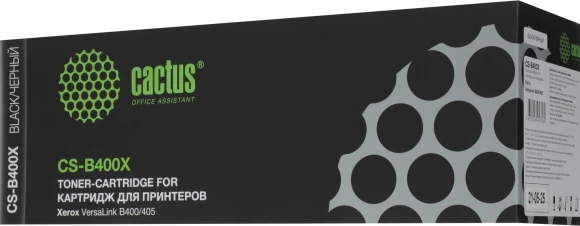 Картридж лазерный Cactus CS-B400X 106R03585 черный (24600стр.) для Xerox VersaLink B400/405