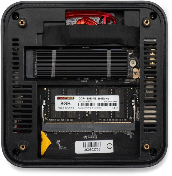 Неттоп IRU Planio 110ALCN N95 (1.7) 8Gb SSD256Gb UHDG Windows 11 Pro GbitEth WiFi BT 30W черный (RUS) (2198621)