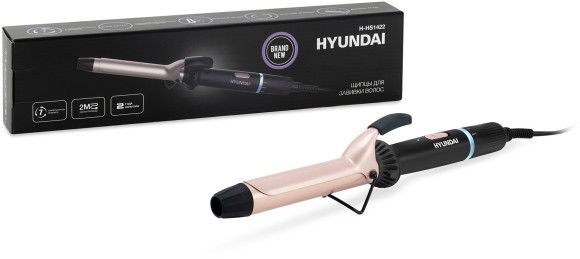 Щипцы Hyundai H-HS1422 40Вт черный макс.темп.:200С покрытие:керамико-турмалиновое Щипцы Hyundai H-HS1422 40Вт черный макс.темп.:200С покрытие:керамико-турмалиновое
