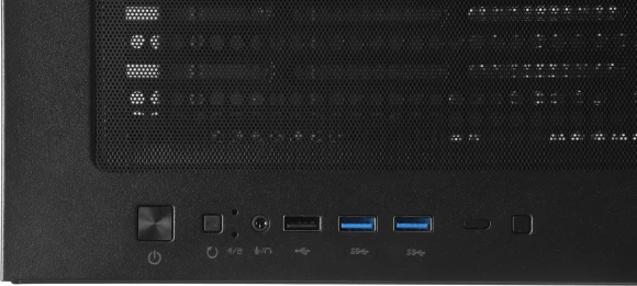 Корпус Accord ACC-ZA11B AR черный без БП ATX 3x120mm 1xUSB2.0 2xUSB3.0 audio bott PSU