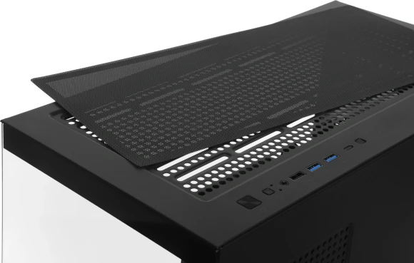 Корпус Accord ACC-ZA11B AR черный без БП ATX 3x120mm 1xUSB2.0 2xUSB3.0 audio bott PSU