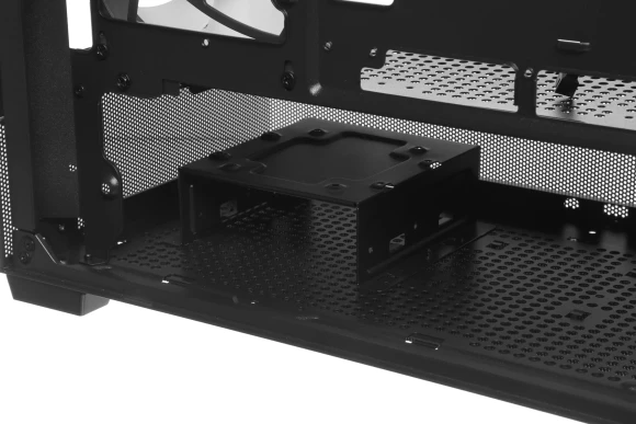 Корпус Accord ACC-ZA11B AR черный без БП ATX 3x120mm 1xUSB2.0 2xUSB3.0 audio bott PSU