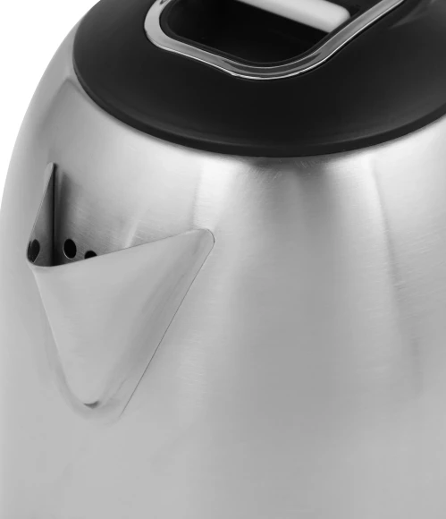 Чайник электрический Supra KES-1824 1.8л. 1500Вт серебристый/черный корпус: металл/пластик