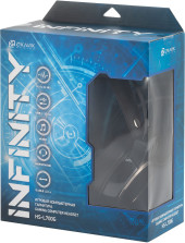 Наушники с микрофоном Оклик HS-L700G INFINITY черный 2.2м мониторные оголовье (1102308)