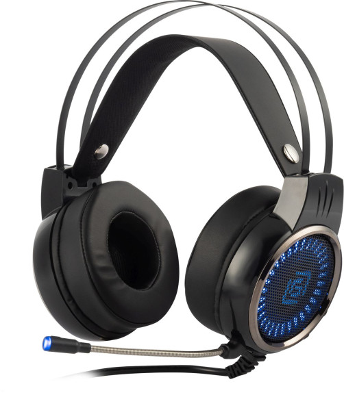 Наушники с микрофоном Оклик HS-L700G INFINITY черный 2.2м мониторные оголовье (1102308)