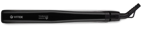 Выпрямитель Vitek VT-8403 32Вт черный макс.темп.:200С покрытие:керамико-турмалиновое