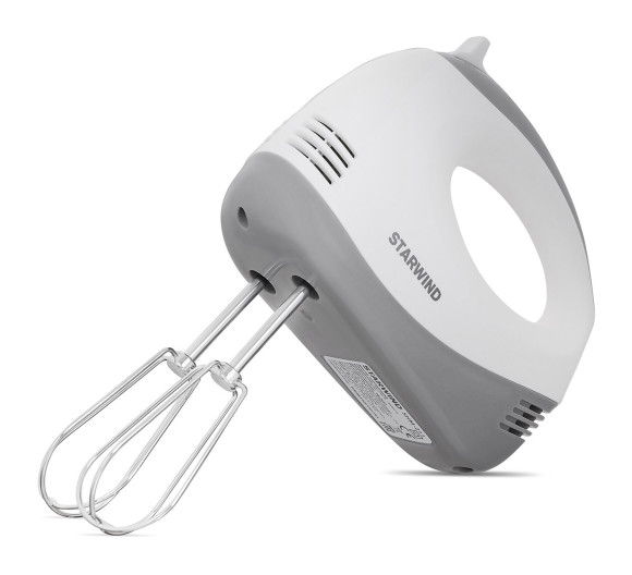 Миксер ручной Starwind SHM-211 250Вт белый/серый Миксер ручной Starwind SHM-211 250Вт белый/серый
