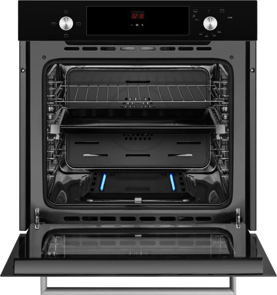 Духовой шкаф Газовый Weissgauff WGO 706 D черное стекло Духовой шкаф Газовый Weissgauff WGO 706 D черное стекло