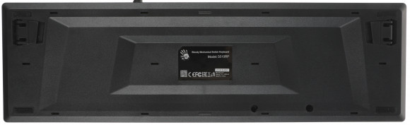 Клавиатура A4Tech S510RP механическая черный USB for gamer LED (S510RP PUDDING BLACK/BLMS RED) кабель 1.8м