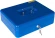 Ящик для денег Silwerhof Daily 90x300x240 синий сталь 1.66кг