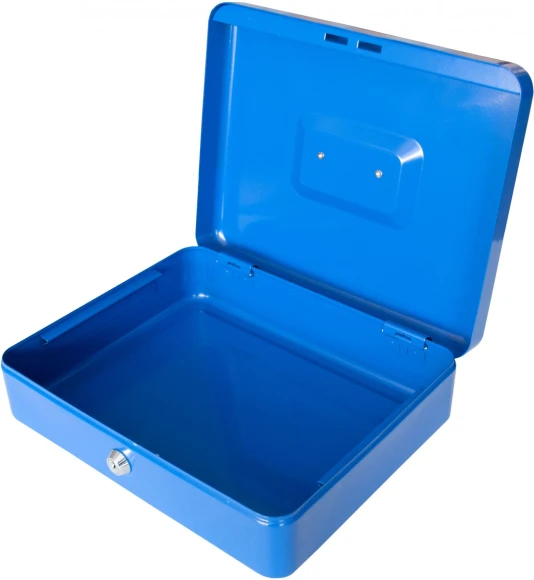 Ящик для денег Silwerhof Daily 90x300x240 синий сталь 1.66кг