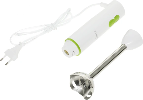 Блендер погружной Starwind SBP1113 750Вт белый/зеленый