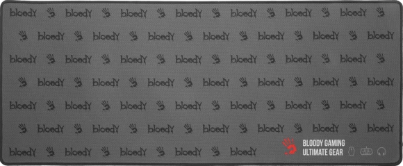 Коврик для мыши A4Tech Bloody BP-30L Большой черный 750x300x3мм