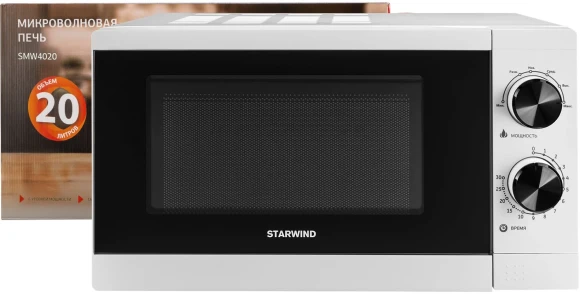 Микроволновая Печь Starwind SMW4020 20л. 700Вт белый