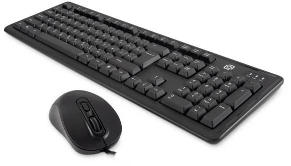Клавиатура + мышь Оклик S605 клав:черный мышь:черный USB Multimedia Клавиатура + мышь Оклик S605 клав:черный мышь:черный USB Multimedia