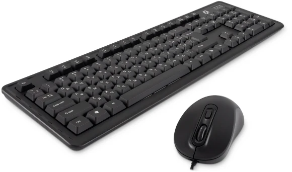 Клавиатура + мышь Оклик S605 клав:черный мышь:черный USB Multimedia Клавиатура + мышь Оклик S605 клав:черный мышь:черный USB Multimedia