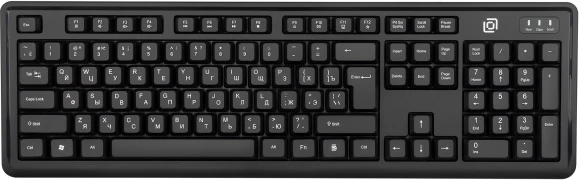 Клавиатура + мышь Оклик S605 клав:черный мышь:черный USB Multimedia Клавиатура + мышь Оклик S605 клав:черный мышь:черный USB Multimedia