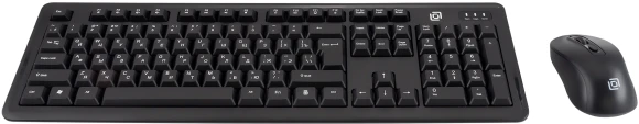 Клавиатура + мышь Оклик S605 клав:черный мышь:черный USB Multimedia Клавиатура + мышь Оклик S605 клав:черный мышь:черный USB Multimedia