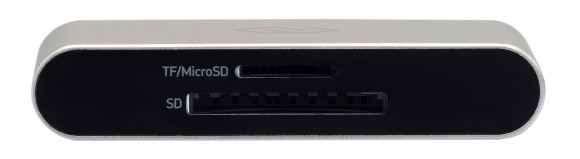 Устройство чтения карт памяти USB Type-C Digma CR-C2501-S серебристый