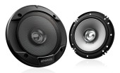 Колонки автомобильные Kenwood KFC-S1656 (без решетки) 330Вт 87дБ 4Ом 16см (6.5дюйм) (ком.:2кол.) коаксиальные однополосные