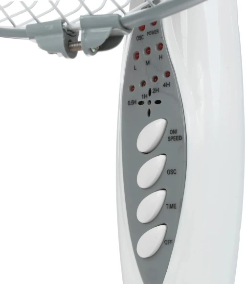 Вентилятор напольный Centek CT-5021 40Вт скоростей:3 ПДУ серый/белый