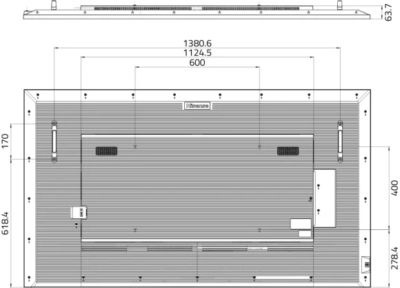 Панель Hisense 75" 75DM66D черный LED 8ms 16:9 HDMI M/M матовая 1200:1 500cd 178гр/178гр 3840x2160 DP 4K USB 29кг Панель Hisense 75" 75DM66D черный LED 8ms 16:9 HDMI M/M матовая 1200:1 500cd 178гр/178гр 3840x2160 DP 4K USB 29кг