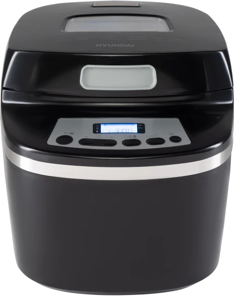 Хлебопечь Hyundai HYBM-P0613 600Вт черный/серебристый Хлебопечь Hyundai HYBM-P0613 600Вт черный/серебристый
