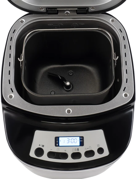 Хлебопечь Hyundai HYBM-P0613 600Вт черный/серебристый Хлебопечь Hyundai HYBM-P0613 600Вт черный/серебристый