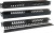 Кабельный органайзер Горизонтальный Lanmaster TWT-ORG1U/24-CVP гребенка 1U шир.:19" глуб.:50мм