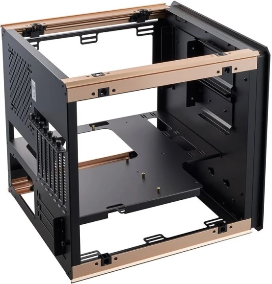 Корпус Azza Regis черный без БП ATX 5x120mm 4x140mm 2xUSB3.0 audio bott PSU