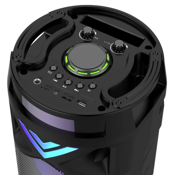 Минисистема Hyundai H-MC180 черный 80Вт FM USB BT SD/MMC