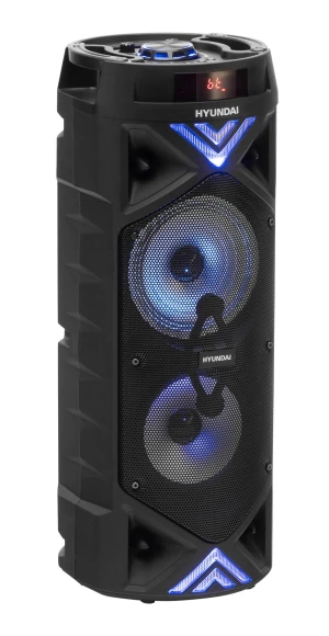 Минисистема Hyundai H-MC180 черный 80Вт FM USB BT SD/MMC