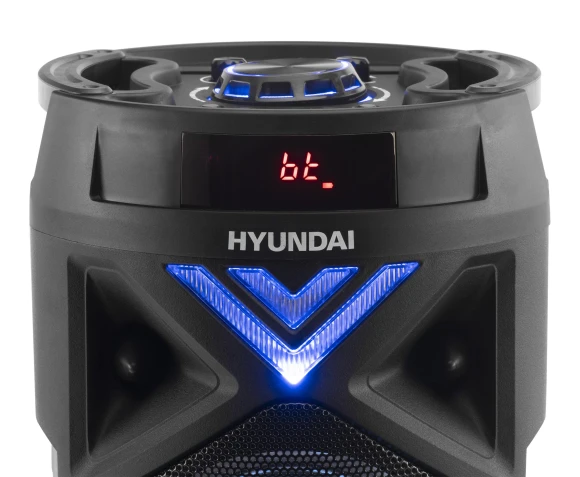 Минисистема Hyundai H-MC180 черный 80Вт FM USB BT SD/MMC