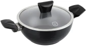 Кастрюля Rondell Brilliance RDA-771 2л. d=20см (с крышкой) черный Кастрюля Rondell Brilliance RDA-771 2л. d=20см (с крышкой) черный