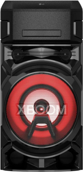 Микросистема LG ON77DK черный CD CDRW DVD DVDRW FM USB BT