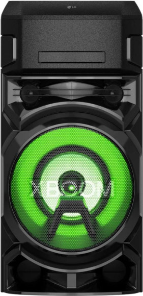 Микросистема LG ON77DK черный CD CDRW DVD DVDRW FM USB BT