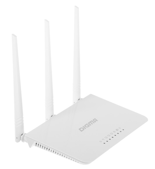 Роутер беспроводной Digma DWR-N302 N300 10/100BASE-TX белый Роутер беспроводной Digma DWR-N302 N300 10/100BASE-TX белый