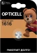 Батарея Opticell Specialty CR1616 (1шт) блистер Батарея Opticell Specialty CR1616 (1шт) блистер