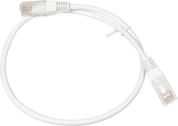 Патч-корд Lanmaster TWT-45-45-0.5-WH UTP RJ-45 вил.-вилка RJ-45 кат.5E 0.5м белый ПВХ (уп.:1шт) Патч-корд Lanmaster TWT-45-45-0.5-WH UTP RJ-45 вил.-вилка RJ-45 кат.5E 0.5м белый ПВХ (уп.:1шт)