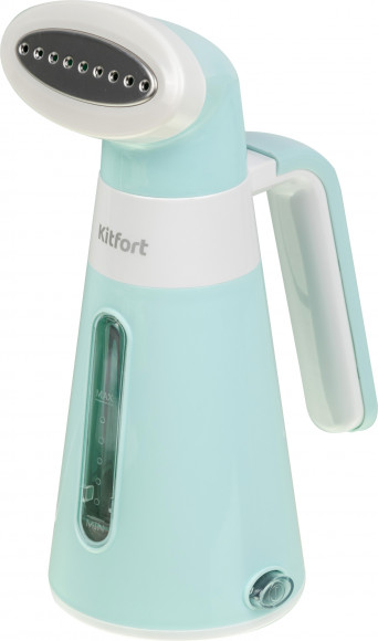 Отпариватель ручной Kitfort КТ-928-3 600Вт бирюзовый/белый Отпариватель ручной Kitfort КТ-928-3 600Вт бирюзовый/белый
