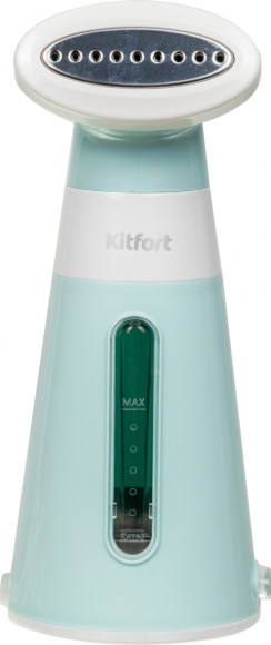 Отпариватель ручной Kitfort КТ-928-3 600Вт бирюзовый/белый Отпариватель ручной Kitfort КТ-928-3 600Вт бирюзовый/белый