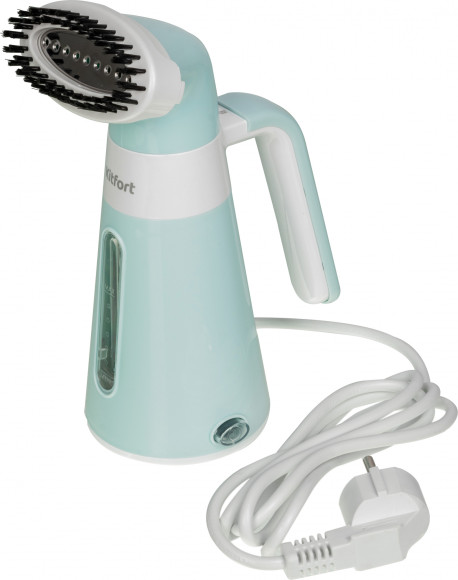 Отпариватель ручной Kitfort КТ-928-3 600Вт бирюзовый/белый Отпариватель ручной Kitfort КТ-928-3 600Вт бирюзовый/белый